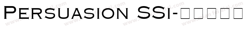 Persuasion SSi字体转换